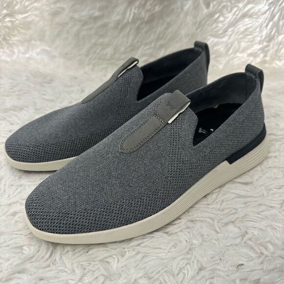 WOLF & SHEPHERD SwiftKnit Loafer in Heathered Gray White Unisex Mens 7‎ Womens 9 - Picture 3 of 8